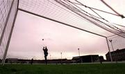 27 February 2002; A general view of the pitch and stadium during the eircom League Cup Semi-Final match between Limerick and Shamrock Rovers at Jackman Park in Limerick. Photo by David Maher/Sportsfile