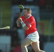 9 March 2002; Fergal Ryan of Cork during the Allianz National Hurling League Division 1B Round 2 match between Cork and Wexford at Páirc U’ Chaoimh in Cork. Photo by Brendan Moran/Sportsfile