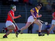 9 March 2002; Eddia Doyle of Wexford during the Allianz National Hurling League Division 1B Round 2 match between Cork and Wexford at Páirc U’ Chaoimh in Cork. Photo by Brendan Moran/Sportsfile