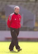 9 March 2002; Cork manager Larry Tompkins during the Allianz National Hurling League Division 1B Round 2 match between Cork and Wexford at Páirc Uí Chaoimh in Cork. Photo by Brendan Moran/Sportsfile