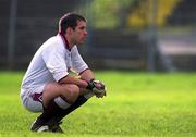 3 March 2002; Alan Keane of Galway during the Allianz National Football League Division 1A Round 3 match between Galway and Cork at St Jarlath's Park in Tuam, Galway. Photo by Damien Eagers/Sportsfile