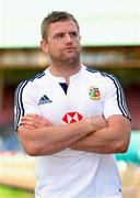 13 June 2013; Jamie Heaslip, British & Irish Lions, following the team announcement for their game against NSW Waratahs on Saturday. British & Irish Lions Tour 2013, Team Announcement, North Sydney Oval, Sydney, New South Wales, Australia. Photo by Stephen McCarthy/Sportsfile