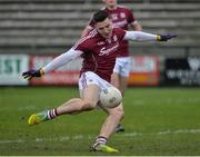 12 February 2017; Damien Comer of Galway during the Allianz Football League Division 2 Round 2 game between Fermanagh and Galway at Brewster Park in Enniskillen, Co. Fermanagh. Photo by Oliver McVeigh/Sportsfile