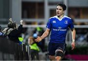 17 February 2017; Joey Carbery of Leinster celebrates after scoring his second and his side's third try during the Guinness PRO12 Round 15 match between Leinster and Edinburgh at the RDS Arena in Ballsbridge, Dublin. Photo by Brendan Moran/Sportsfile