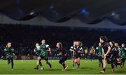 17 February 2017; Action from the Bank of Ireland mini's game between Dundalk RFC and Greystones RFC at half time of the Guinness PRO12 Round 15 match between Leinster and Edinburgh Rugby at the RDS Arena in Ballsbridge, Dublin. Photo by Ramsey Cardy/Sportsfile