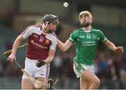 18 February 2017; David O'Shea of Our Lady's Templemore in action against David Lardner of St. Colman's Fermoy during the Dr. Harty Cup Final match between Our Lady's Templemore and St. Colman's Fermoy at the Gaelic Grounds in Limerick. Photo by Diarmuid Greene/Sportsfile
