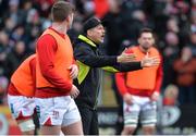 18 February 2017; Ulster Director of Rugby Les Kiss before the Guinness PRO12 Round 15 match between Ulster and Glasgow Warriors at the Kingspan Stadium in Belfast. Photo by Oliver McVeigh/Sportsfile