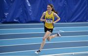18 February 2017; Ciara Mageean of UCD AC, Co Dublin, on her way to winning the Women's 3000m Final during the Irish Life Health National Senior Indoor Championships at the Sport Ireland National Indoor Arena in Abbotstown, Dublin. Photo by Sam Barnes/Sportsfile