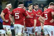 18 February 2017; Munster's Darren Sweetnam, centre, looking dejected after his team conceded a try during the Guinness PRO12 Round 15 match between Ospreys and Munster at the Liberty Stadium in Swansea, Wales. Photo by Darren Griffiths/Sportsfile