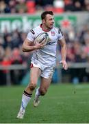 18 February 2017; Tommy Bowe of Ulster during the Guinness PRO12 Round 15 match between Ulster and Glasgow Warriors at the Kingspan Stadium in Belfast. Photo by Oliver McVeigh/Sportsfile