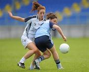 23 July 2011; Sinead Goldrick, Dublin, in action against Aisling Holton, Kildare. TG4 Ladies Football All-Ireland Senior Championship Qualifier Round 1, Dublin v Kildare, Pearse Park, Longford. Photo by Sportsfile