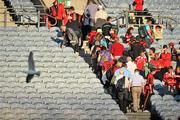 23 July 2011; Supporters exit Croke Park at the end of the game between Cork and Down. GAA Football All-Ireland Senior Championship Qualifier Round 4, Cork v Down, Croke Park, Dublin. Picture credit: David Maher / SPORTSFILE