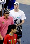 24 July 2011; Ireland's Sycerika McMahon, Portaferry, Co. Down, ahead of Heat 2 of the Women's 400m Freestyle. McMahon finished 3rd in her heat with a time of 4.16:44. 2011 FINA World Long Course Championships, Indoor Stadium, Oriental Sports Center, Shanghai, China. Picture credit: Brian Lawless / SPORTSFILE