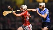 18 February 2017; Patrick Horgan of Cork in action against Liam Rushe of Dublin during the Allianz Hurling League Division 1A Round 2 match between Cork and Dublin at Páirc Uí Rinn in Cork. Photo by Stephen McCarthy/Sportsfile