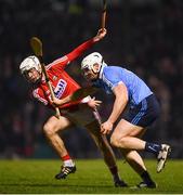 18 February 2017; Liam Rushe of Dublin in action against Luke Meade of Cork during the Allianz Hurling League Division 1A Round 2 match between Cork and Dublin at Páirc Uí Rinn in Cork. Photo by Stephen McCarthy/Sportsfile