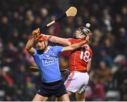 18 February 2017; Ryan O’Dwyer of Dublin in action against Damien Cahalane of Cork during the Allianz Hurling League Division 1A Round 2 match between Cork and Dublin at Páirc Uí Rinn in Cork. Photo by Stephen McCarthy/Sportsfile
