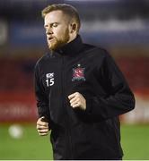 17 February 2017; Sean Hoare of Dundalk ahead of the President's Cup match between Dundalk and Cork City at Turner's Cross in Cork. Photo by David Maher/Sportsfile