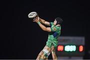 18 February 2017; Ultan Dillane of Connacht wins possession in a lineout during the Guinness PRO12 Round 15 match between Connacht and Newport Gwent Dragons at the Sportsground in Galway. Photo by Diarmuid Greene/Sportsfile