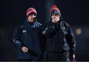 18 February 2017; Cork selectors Diarmuid O'Sullivan, right, and Pat Hartnett during the Allianz Hurling League Division 1A Round 2 match between Cork and Dublin at Páirc Uí Rinn in Cork. Photo by Stephen McCarthy/Sportsfile