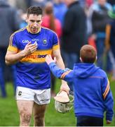 19 February 2017; Joe O’Dwyer of Tipperary is congratulated following the Allianz Hurling League Division 1A Round 2 match between Waterford and Tipperary at Walsh Park in Waterford. Photo by Stephen McCarthy/Sportsfile