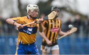 19 February 2017; David Reidy of Clare takes a free during the Allianz Hurling League Division 1A Round 2 match between Clare and Kilkenny at Cusack Park in Ennis. Photo by Diarmuid Greene/Sportsfile