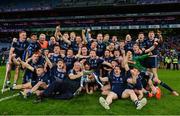 19 February 2017; The St. Patricks Westport team celebrate with the cup after the AIB GAA Football All-Ireland Intermediate club championship final match between St. Colmcille's and St. Patrick's Westport at Croke Park in Dublin. Photo by Eóin Noonan/Sportsfile
