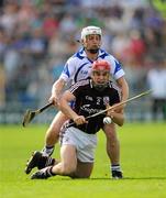 24 July 2011; Fergal Moore, Galway, in action against Stephen Molumphy, Waterford. GAA Hurling All-Ireland Senior Championship Quarter Final, Waterford v Galway, Semple Stadium, Thurles, Co. Tipperary. Picture credit: Ray McManus / SPORTSFILE