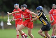 23 July 2011; Gemma O'Connor, Cork, in action against Ann Dalton, Kilkenny. All-Ireland Senior Camogie Championship in association with RTÉ Sport, Kilkenny v Cork, Jenkinstown, Co. Kilkenny. Picture credit: Matt Browne / SPORTSFILE