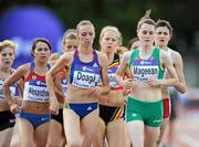 24 July 2011; Ireland's Ciara Mageean on her way to finishing second in the Women's 1500m Final, in a time of 4:16.82. European Junior Athletics Championships, Kadriorg Stadium, Talinn, Estonia. Picture credit: Mark Shearman / SPORTSFILE
