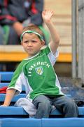 24 July 2011; A young Limerick supporter before the game. Supporters at the GAA Hurling All-Ireland Senior Championship Quarter-Finals, Semple Stadium, Thurles, Co. Tipperary. Picture credit: Diarmuid Greene / SPORTSFILE