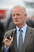 25 July 2011; Trainer Willie Mullins during day one of the Galway Racing Festival 2011, Ballybrit, Galway. Picture credit: Diarmuid Greene / SPORTSFILE