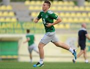 25 July 2011; Republic of Ireland's Matt Doherty in action during squad training ahead of his side's final 2010/11 UEFA European Under-19 Championship group game, on Tuesday, against Romania. 2010/11 UEFA European Under-19 Championship, Concordia Stadium, Chiajna, Bucharest, Romania. Picture credit: Stephen McCarthy / SPORTSFILE