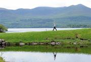 26 July 2011; Padraig Harrington makes his way from the 4th tee box during the practice day of the 2011 Discover Ireland Irish Open Golf Championship, Killarney Golf & Fishing Club, Killarney, Co. Kerry. Picture credit: Matt Browne / SPORTSFILE