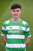 19 February 2017; Luke Kiely of Shamrock Rovers. Shamrock Rovers Squad Portraits 2017. Tallaght Stadium in Dublin. Photo by Matt Browne/Sportsfile