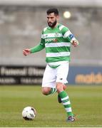 19 February 2017; David Webster of Shamrock Rovers during a Pre-Season friendly match between Shamrock Rovers and Cliftonville at Tallaght Stadium in Dublin. Photo by Matt Browne/Sportsfile