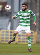 19 February 2017; David Webster of Shamrock Rovers during a Pre-Season friendly match between Shamrock Rovers and Cliftonville at Tallaght Stadium in Dublin. Photo by Matt Browne/Sportsfile