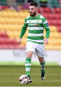 19 February 2017; Brendan Miele of Shamrock Rovers during a Pre-Season friendly match between Shamrock Rovers and Cliftonville at Tallaght Stadium in Dublin. Photo by Matt Browne/Sportsfile