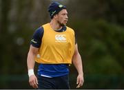 20 February 2017; Zane Kirchner of Leinster during squad training at Thornfields, UCD in Belfield, Dublin. Photo by Piaras Ó Mídheach/Sportsfile