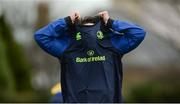 20 February 2017; Joey Carbery of Leinster during squad training at Thornfields, UCD in Belfield, Dublin. Photo by Piaras Ó Mídheach/Sportsfile