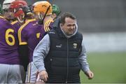 19 February 2017; Wexford manager Davy Fitzgerald prior to the Allianz Hurling League Division 1B Round 2 match between Galway and Wexford at Pearse Stadium in Galway. Photo by David Maher/Sportsfile
