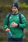 21 February 2017; Conor Murray of Ireland arrives prior to squad training at Carton House in Maynooth, Co Kildare. Photo by Seb Daly/Sportsfile