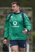 21 February 2017; Niall Scannell of Ireland arrives prior to squad training at Carton House in Maynooth, Co Kildare. Photo by Seb Daly/Sportsfile