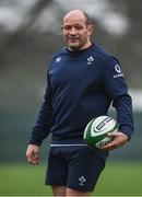 21 February 2017; Rory Best of Ireland during squad training at Carton House in Maynooth, Co Kildare. Photo by Seb Daly/Sportsfile