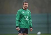 21 February 2017; Tommy Bowe of Ireland during squad training at Carton House in Maynooth, Co Kildare. Photo by Seb Daly/Sportsfile