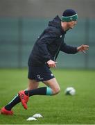 21 February 2017; Jonathan Sexton of Ireland during squad training at Carton House in Maynooth, Co Kildare. Photo by Seb Daly/Sportsfile