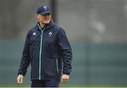 21 February 2017; Ireland head coach Joe Schmidt during squad training at Carton House in Maynooth, Co Kildare. Photo by Seb Daly/Sportsfile
