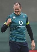 21 February 2017; Devin Toner of Ireland during squad training at Carton House in Maynooth, Co Kildare. Photo by Seb Daly/Sportsfile