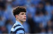 7 February 2017; Oran Farrell of Castleknock College during the Bank of Ireland Leinster Schools Junior Cup Round 1 match between St Michael’s College and Castleknock College at Donnybrook Stadium in Dublin. Photo by Ramsey Cardy/Sportsfile