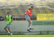 28 July 2011; Republic of Ireland's Connor Smith in action during squad training ahead of his side's 2010/11 UEFA European Under-19 Championship Semi-Final, on Friday, against Spain. 2010/11 UEFA European Under-19 Championship, Concordia Stadium, Chiajna, Bucharest, Romania. Picture credit: Stephen McCarthy / SPORTSFILE