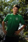 28 July 2011; Republic of Ireland's Connor Smith ahead of his side's 2010/11 UEFA European Under-19 Championship Semi-Final, on Friday, against Spain. 2010/11 UEFA European Under-19 Championship, Intercontinental Hotel, Bucharest, Romania. Picture credit: Stephen McCarthy / SPORTSFILE